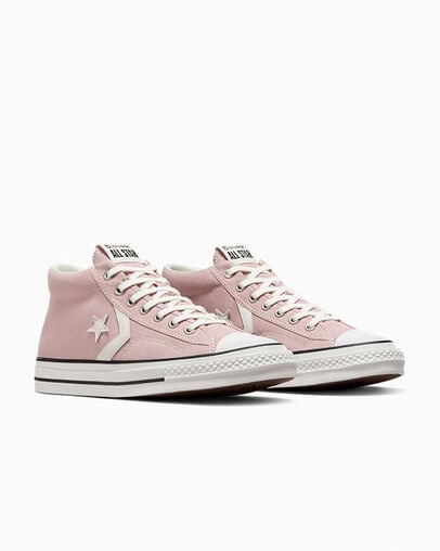 Pink / White Converse Star Player 76 Women Boots Canada | C-29708139