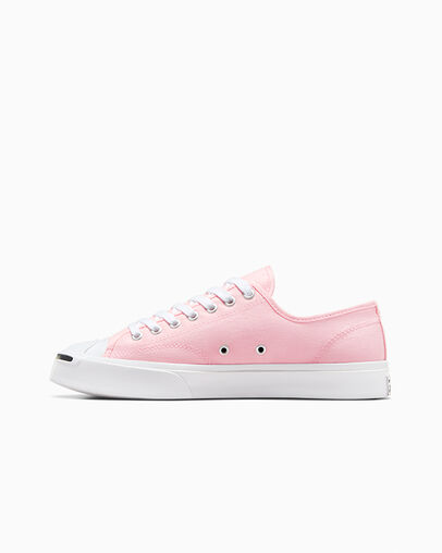 Pink / White / Black Converse Jack Purcell Women Tennis Shoes Canada | C-84175329