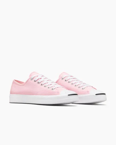 Pink / White / Black Converse Jack Purcell Women Tennis Shoes Canada | C-84175329