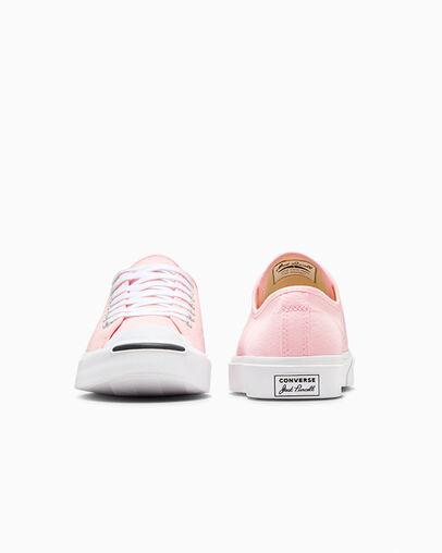 Pink / White / Black Converse Jack Purcell Women Tennis Shoes Canada | C-84175329