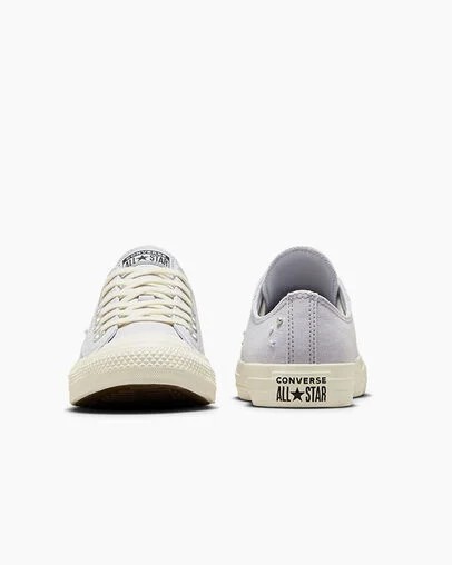 Purple Blue Grey Converse Chuck Taylor All Star Pearls & Studs Women Sneakers Canada | C-46398579