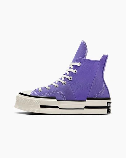 Purple / Black Converse Chuck 70 Plus Women Sneakers Canada | C-06953729
