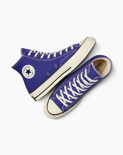Purple / Black Converse Chuck 70 Women Canvas Shoes Canada | C-82549379