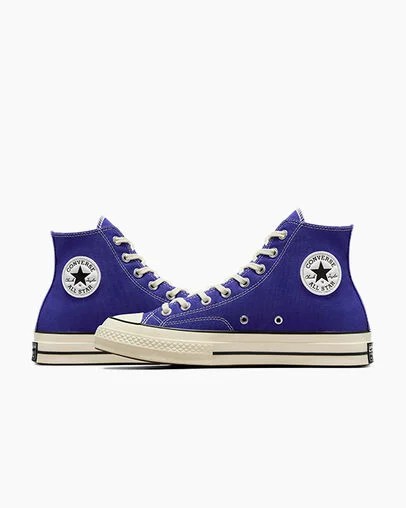 Purple / Black Converse Chuck 70 Women Canvas Shoes Canada | C-82549379