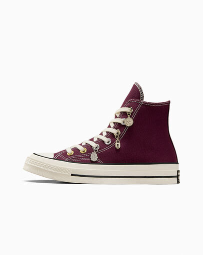 Purple / Gold Converse Chuck 70 Luck Charms Women Sneakers Canada | C-95738609