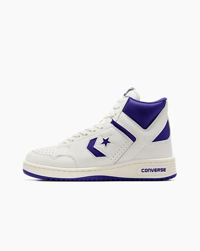 Purple / White Converse Weapon Men Boots Canada | C-75012969