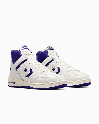 Purple / White Converse Weapon Men Boots Canada | C-75012969