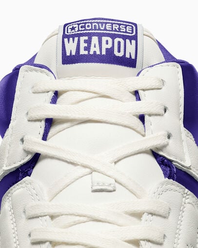 Purple / White Converse Weapon Men Boots Canada | C-75012969