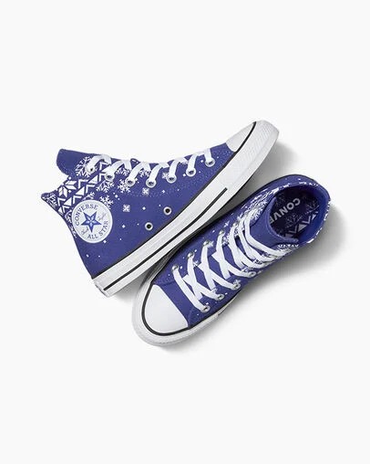 Purple / White / Black Converse Chuck Taylor All Star Men Sneakers Canada | C-89045239