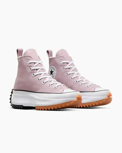 Purple / White / Black Converse Run Star Hike Men Platform Shoes Canada | C-15639429