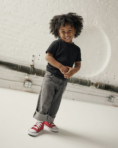 Red Converse Chuck Taylor All Star Classic Kids' Sneakers Canada | C-67182309