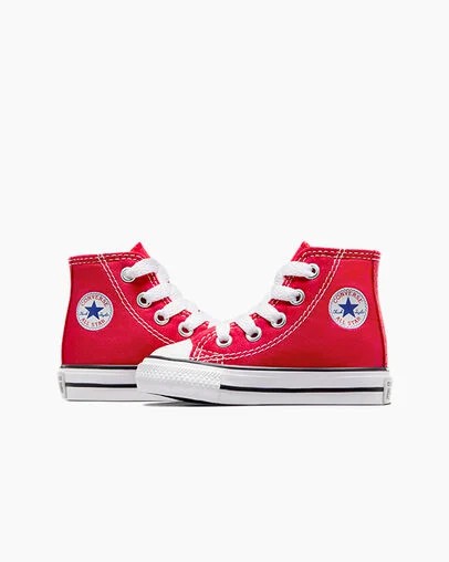 Red Converse Chuck Taylor All Star Classic Kids' Sneakers Canada | C-67182309