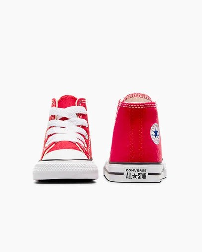 Red Converse Chuck Taylor All Star Classic Kids' Sneakers Canada | C-67182309