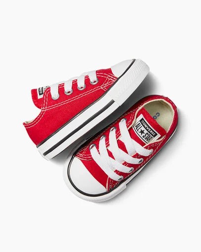 Red Converse Chuck Taylor All Star Classic Kids' Sneakers Canada | C-80376519