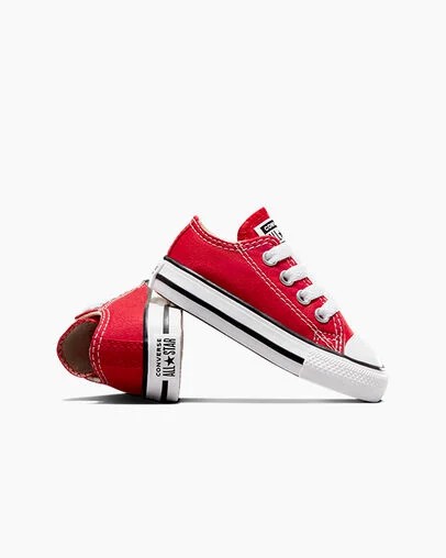 Red Converse Chuck Taylor All Star Classic Kids' Sneakers Canada | C-80376519