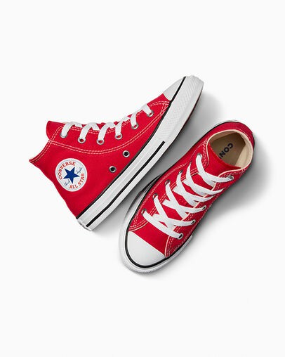 Red Converse Chuck Taylor All Star Classic Kids' Sneakers Canada | C-90471569