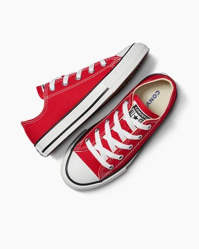 Red Converse Chuck Taylor All Star Classic Kids' Sneakers Canada | C-31496829