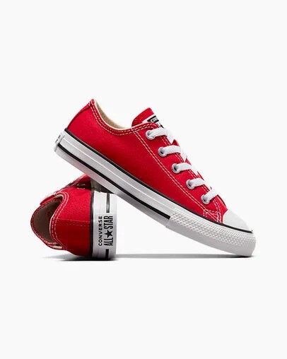 Red Converse Chuck Taylor All Star Classic Kids' Sneakers Canada | C-31496829