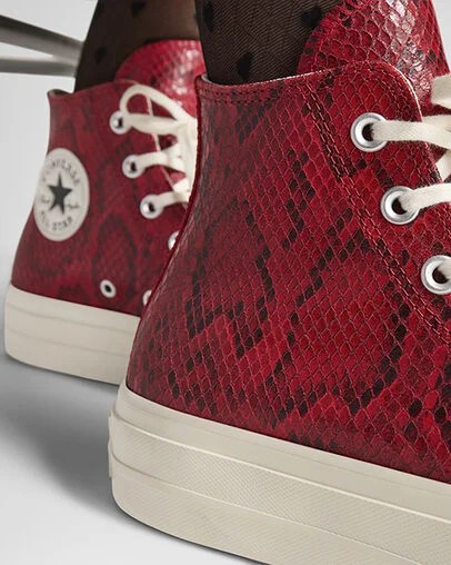 Red Converse Chuck Taylor All Star Lift Women Platform Shoes Canada | C-98625439