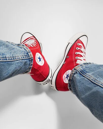 Red Converse Chuck Taylor All Star Men Canvas Shoes Canada | C-61534909