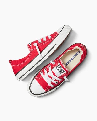 Red Converse Chuck Taylor All Star Shoreline Women Slip On Shoes Canada | C-54869029