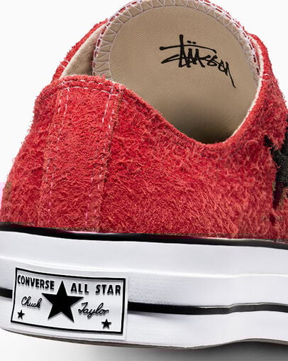 Red Converse Converse x Stüssy Chuck 70 Men Sneakers Canada | C-08139769