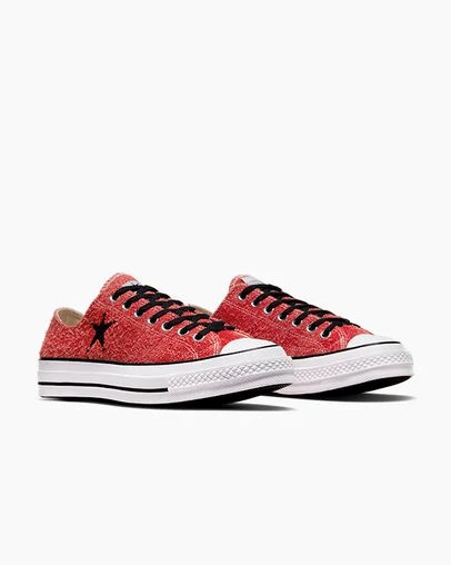 Red Converse Converse x Stüssy Chuck 70 Men Sneakers Canada | C-08139769