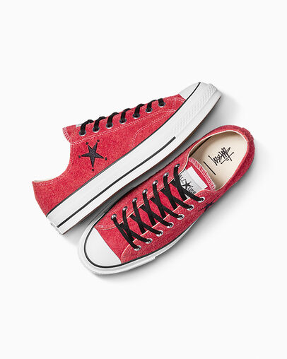 Red Converse Converse x Stüssy Chuck 70 Men Sneakers Canada | C-08139769