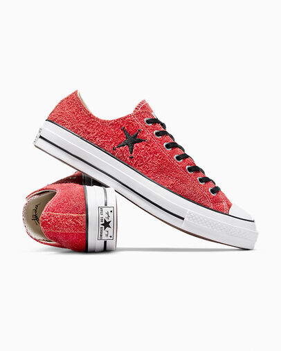 Red Converse Converse x Stüssy Chuck 70 Men Sneakers Canada | C-08139769