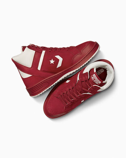 Red Converse Weapon Luxe Men Basketball Shoes Canada | C-06743519