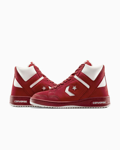Red Converse Weapon Luxe Men Basketball Shoes Canada | C-06743519