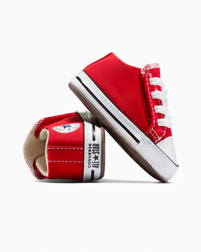 Red / Beige White Converse Chuck Taylor All Star Cribster Kids' Canvas Shoes Canada | C-91207389