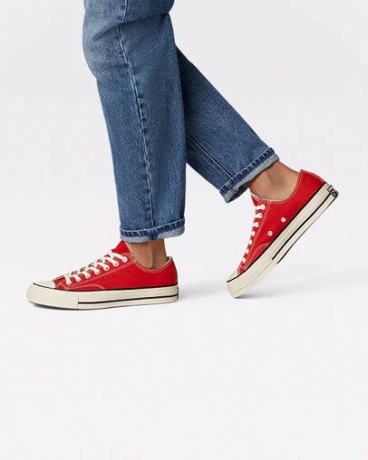 Red / Black Converse Chuck 70 Men Canvas Shoes Canada | C-97502689
