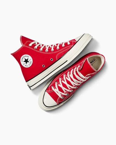 Red / Black Converse Chuck 70 Men Canvas Shoes Canada | C-41283579