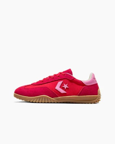 Red / Pink Converse Run Star Men Trainers Canada | C-46513879