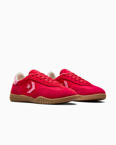 Red / Pink Converse Run Star Men Trainers Canada | C-46513879