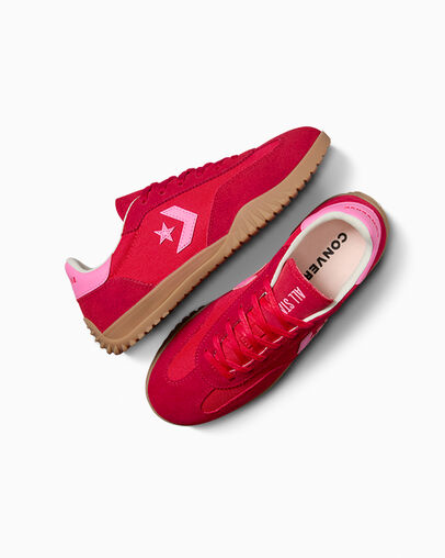 Red / Pink Converse Run Star Men Trainers Canada | C-46513879