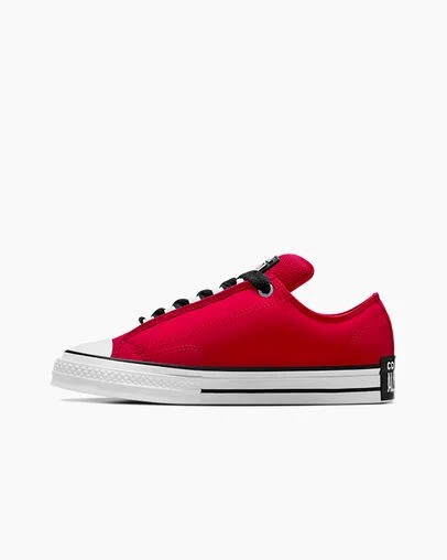 Red / White / Black Converse Chuck Taylor Puff Men Tennis Shoes Canada | C-98026519