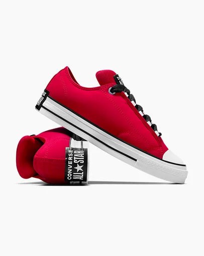 Red / White / Black Converse Chuck Taylor Puff Men Tennis Shoes Canada | C-98026519