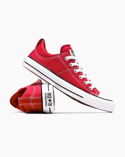 Red / White / Black Converse Chuck Taylor All Star Madison Women Canvas Shoes Canada | C-50489739