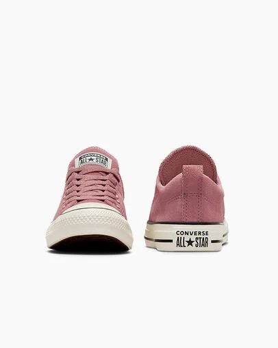Rose / Black Converse Chuck Taylor All Star Madison Suede Women Sneakers Canada | C-93701249