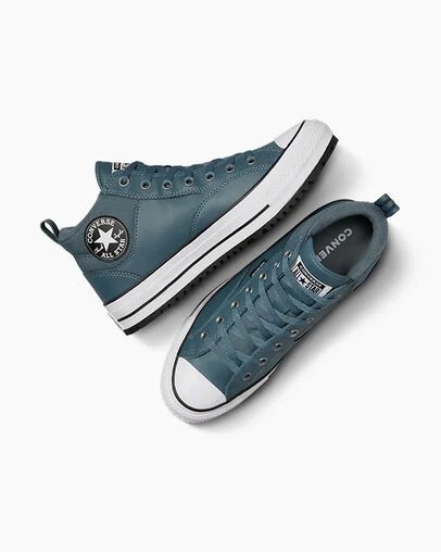 Turquoise / Grey Converse Chuck Taylor All Star Malden Street Men Boots Canada | C-68423059