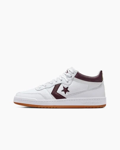 White Converse CONS Fastbreak Pro Leather & Nylon Men Boots Canada | C-59271369