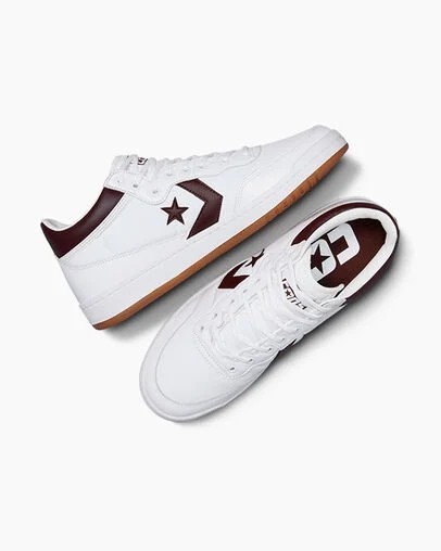 White Converse CONS Fastbreak Pro Leather & Nylon Men Boots Canada | C-59271369