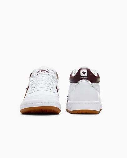 White Converse CONS Fastbreak Pro Leather & Nylon Men Boots Canada | C-59271369