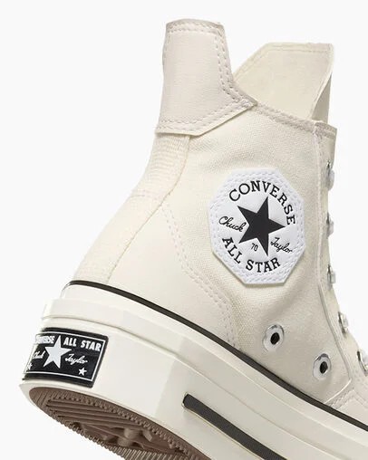 White Converse Chuck 70 De Luxe Squared Men Sneakers Canada | C-37526909