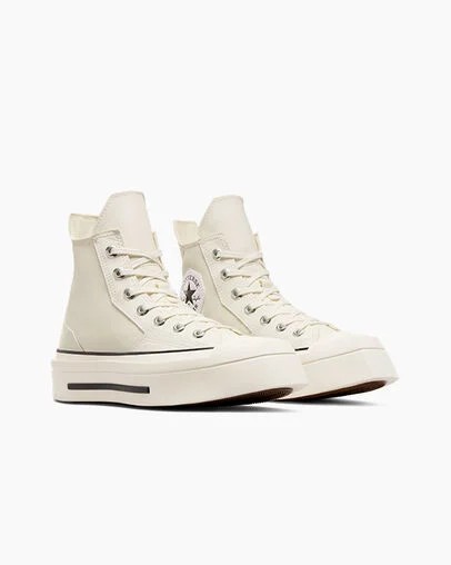 White Converse Chuck 70 De Luxe Squared Men Sneakers Canada | C-37526909