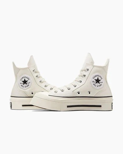 White Converse Chuck 70 De Luxe Squared Men Sneakers Canada | C-37526909