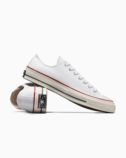 White Converse Chuck 70 Men Canvas Shoes Canada | C-14736809