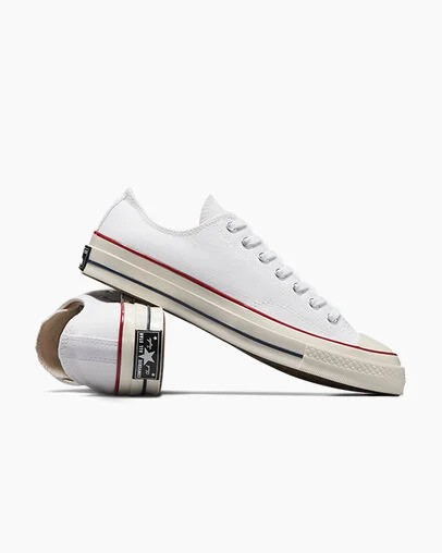 White Converse Chuck 70 Women Canvas Shoes Canada | C-37465819